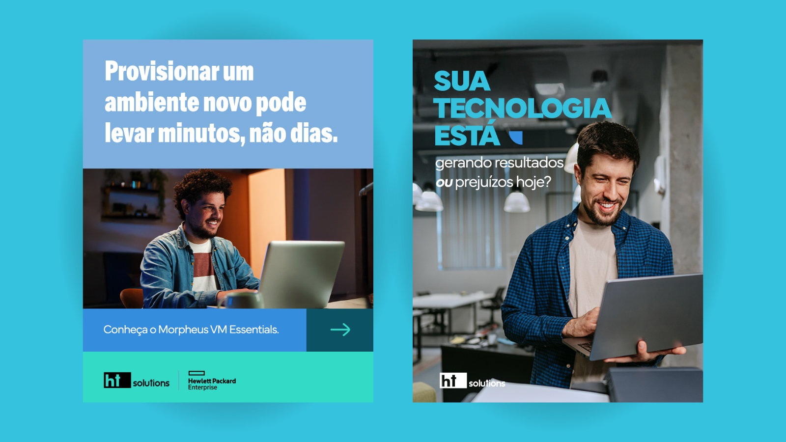 Dois exemplos de aplicação da marca